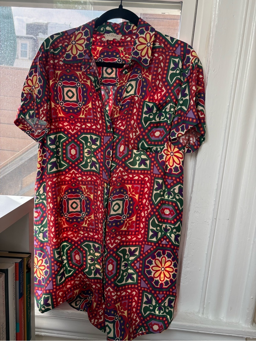 Sezane Ana Dress in Twisty Pattern